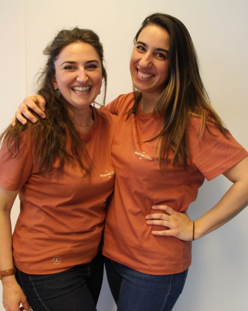 Sandrine et Pauline, fondatrices de l'agence Les Jeannettes